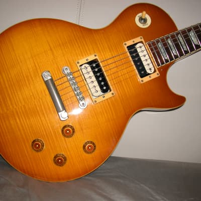 Burny Super Grade RLGK-75 late 80s Lemon Drop | Reverb