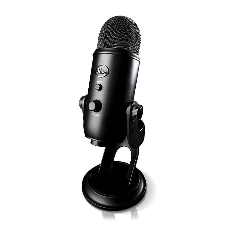 Blue Microphones Yeti Blackout Microphone Bundle, Creator/Producer  Accessories