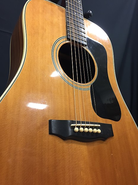 1975 Guild G-75 Acoustic Guitar with Original Hard Shell