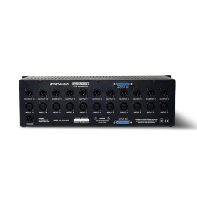WesAudio Supercarrier II 11-Slot 500 Series Rack Chassis w/ Internal Stereo Link image 2