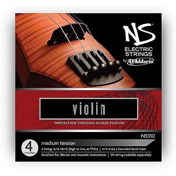 NS Electric Bass/Cello String Set, 4/4 Scale, Medium Tension