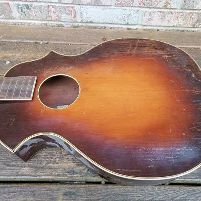 Vintage 1930's Kay Kraft Venetian Style A Acoustic Archtop Guitar Project! Body, Neck! for sale