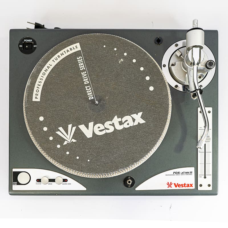 Vestax PDX-A1 MKII Professional Direct-Drive Turntable - Vinyl on