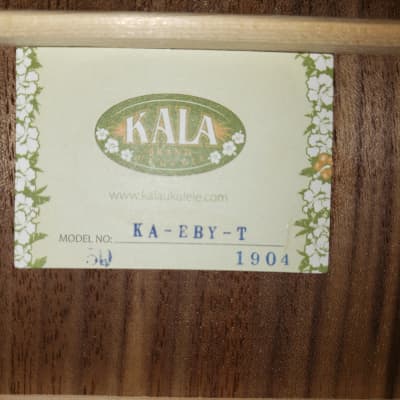 Kala KA-EBY-T Ebony Series Tenor Ukulele image 6