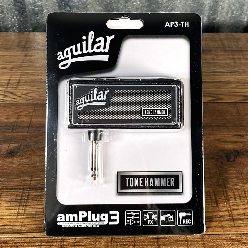 Aguilar amPlug3 Tone Hammer Bass Headphone Amp | Reverb