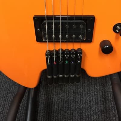 Kapok Gloss Orange Headless Electric Guitar,H-H,Solid Body+Free Bag KAHL001/ORG image 3