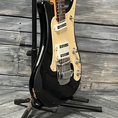 Used Yamaha SGV-300 Electric Guitar with Gig Bag - Black image 3