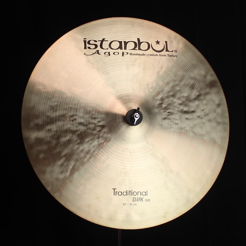 Istanbul Agop 20" Traditional Series Dark Ride Cymbal image 1