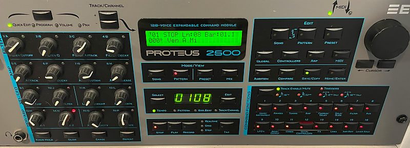 E-MU Systems Proteus 2500 Rackmount 128-Voice Sampler Module | Reverb