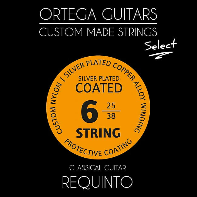 ORTEGA RQS Custom Made Requinto Guitar Select String Set Normal Tension image 1