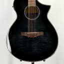 Ibanez AEWC400 Acoustic-Electric Guitar Transparent Black Sunburst Ser# 5B06PW210902316