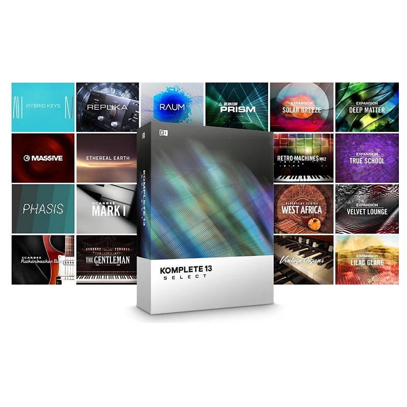 Native Instruments NI Komplete 13 Select Software Virtual Instrument Bundle