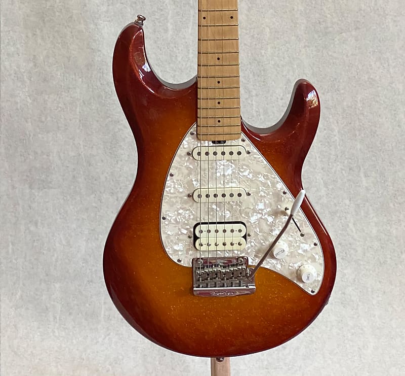 Ernie Ball Music Man Silhouette Special 2002 trans amber
