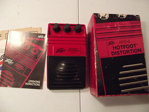 Peavey Hotfoot Distortion HFD-2 USA Made Guitar Effects