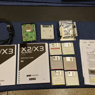 Korg X2 with Floppy Emulator and extras image 2