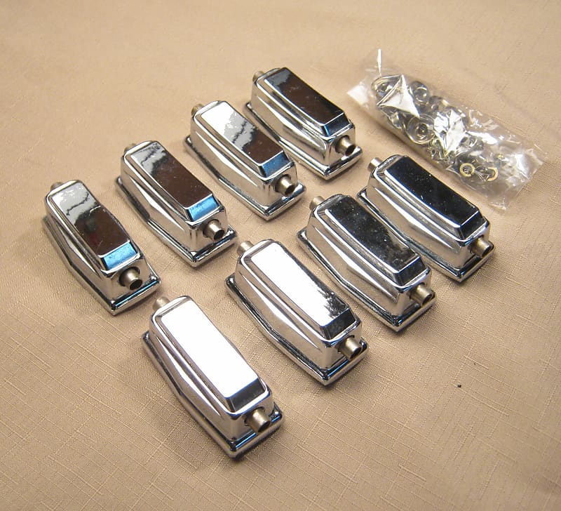 Tama Swingstar Snare Drum Lugs Set of 8 Vintage Japan era Lot Reverb