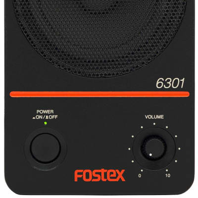 Fostex 6301NB 4" Active Studio Monitor with Unbalanced 1/4" Input image 3