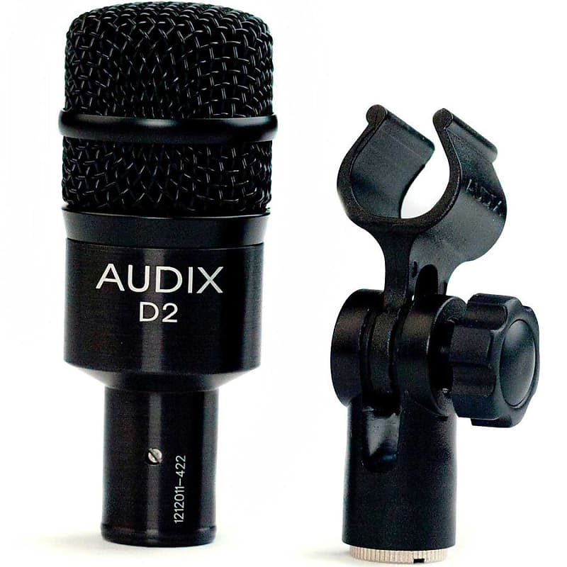 Audix D2 Hypercardioid Dynamic Instrument Microphone image 1