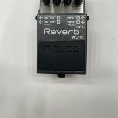 Boss Roland RV-6 Digital Reverb Stereo Guitar Effect Pedal for sale