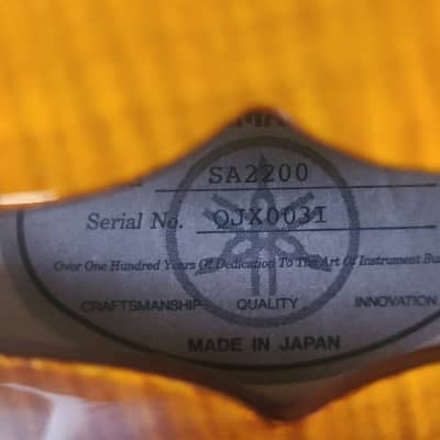 Yamaha SA2200-OVS Semi-Hollow Electric Guitar image 4