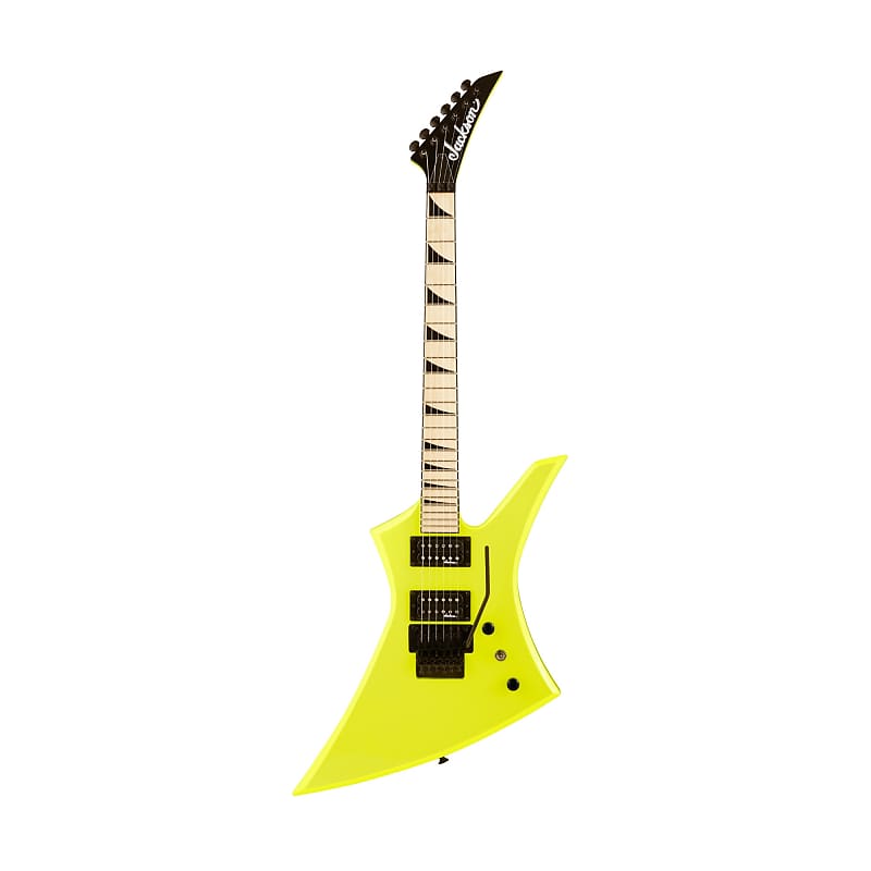 Jackson X Series Kelly KEXQ 6-String Electric Guitar (Transparent Green)  Bundle with Jackson Kelly Molded Case (2 Items)