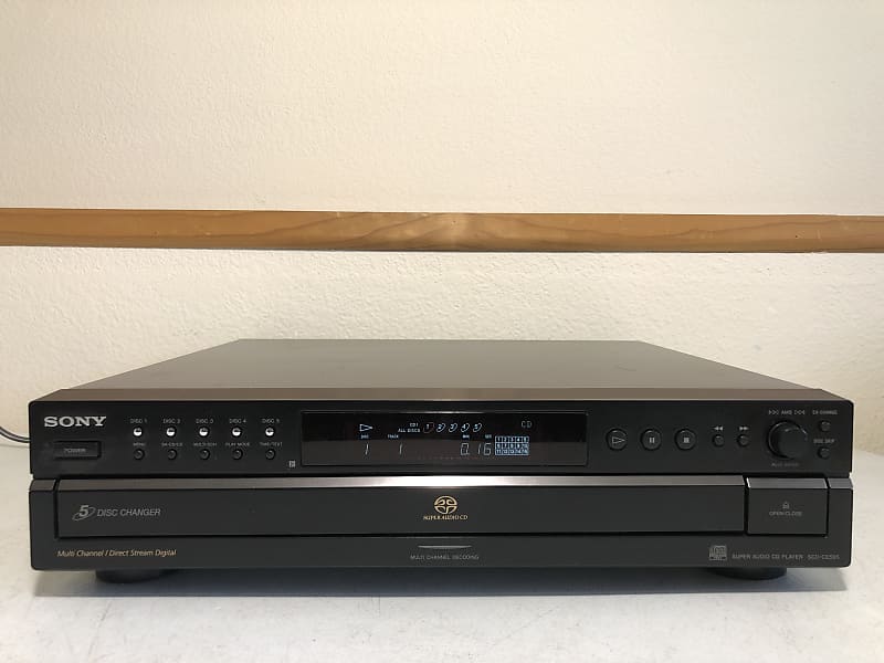 Sony SCDCE595 Super Audio CD Changer SACD Player Audiophile Reverb