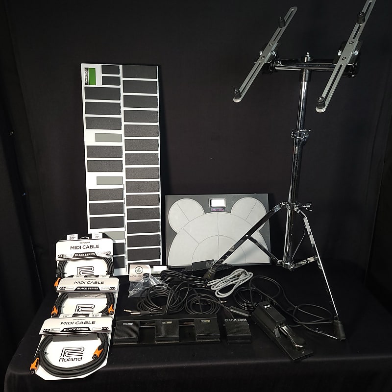 Used DrumKAT MalletKAT 8 Express w/ Stand, Cables, Mount, Reverb