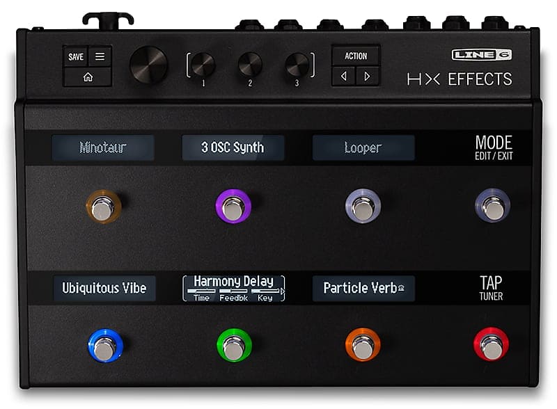 Display Model Line 6 HX Effects Multi-Effect Pedal 2018 - Present - Black image 1