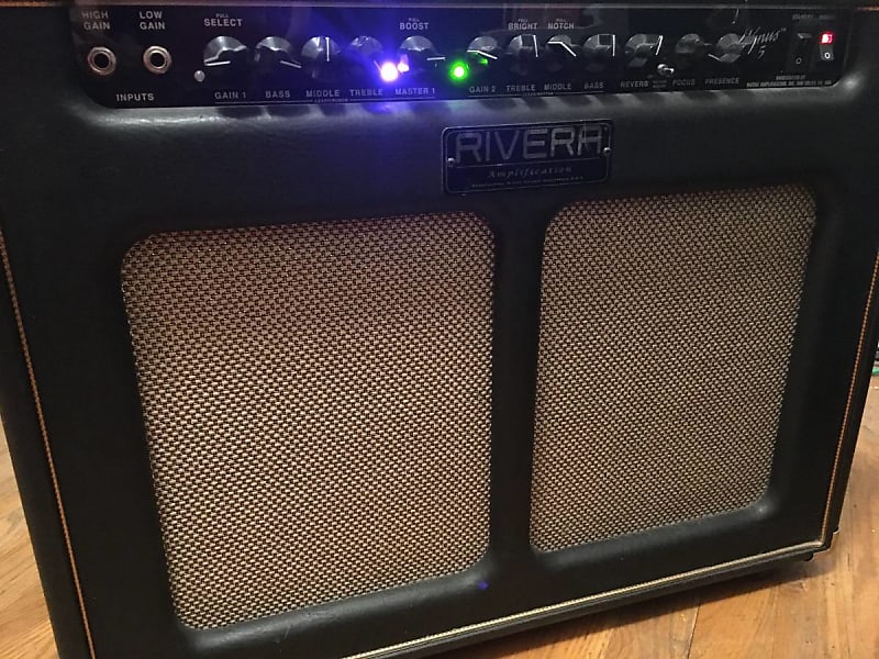 Rivera Venus 5 35Watt 1x12 Class A Amplifier Black Reverb