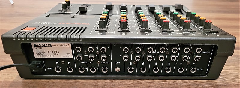 【音出し確認済】TEAC TASCAM M-06ST アナログミキサー Yahoo!オークション -「tascam m-06」の落札相場・落札価格