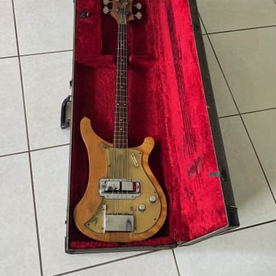 Rickenbacker 4000 Bass 1959 - a crazy cool 100% original 1 of 50 ever made in its Mapleglo finish. image 16