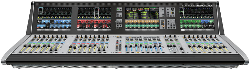 Soundcraft Vi5000 96-Channel Compact Digital Mixer with 36 Faders (Store display unit) image 1