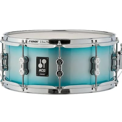 Sonor AQ2 Series 14x6" Aqua Silver Burst Snare Drum | Maple | Worldwide Ship | NEW Authorized Dealer image 1