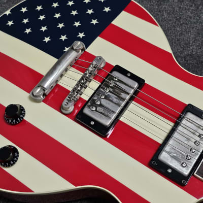 Gibson Custom Shop Art & Historic Stars and Stripes American Flag Les Paul Standard USA 911 Tribute image 9