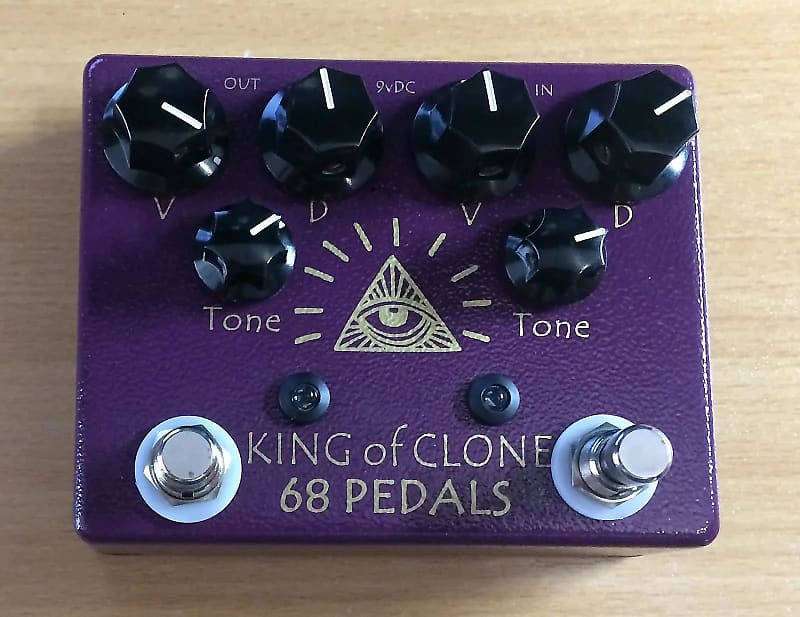 68 pedals King of Clone (KoT Clone) with JRC 4580D chips 68 pedals King of Clone (KoT Clone) with JRC 4580D chips
