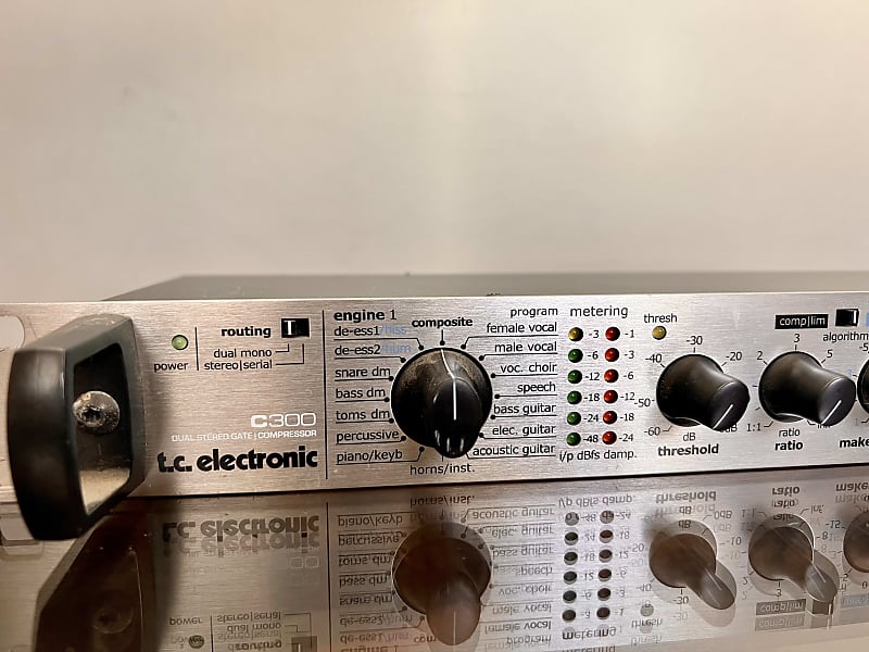 TC Electronic C300 Dual Stereo Gate / Compressor 2000s
