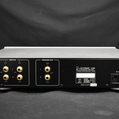Luxman P-200 High-Fidelity Headphone Amplifier in Excellent Condition image 15