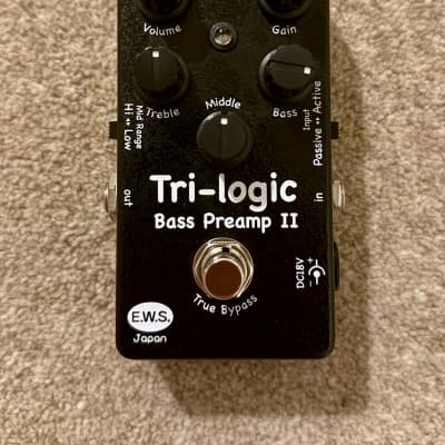 Reverb.com listing, price, conditions, and images for ews-tri-logic-bass-preamp