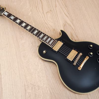 1981 Greco EG800C Super Sound Custom Black Beauty Vintage