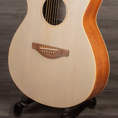 Yamaha Storia I Acoustic Guitar, Off-White image 2