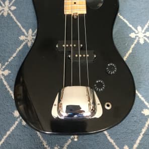 Hondo II Bass circa 1980's Black image 2