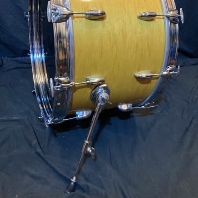 Gretsch - Vintage 24x14" USA Custom Bass Drum, Modified 1970's - Natural Maple image 12