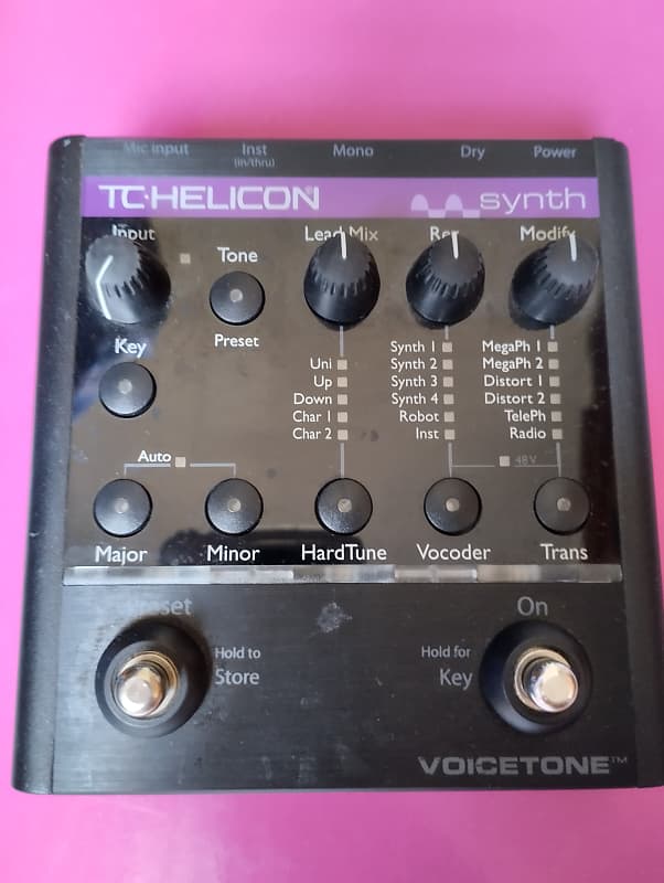 廃盤 TC Helicon のれ VOICETONE synth ボーカルセット