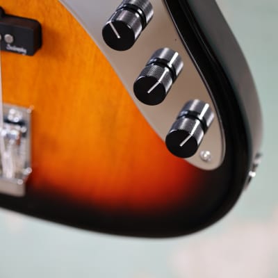 Mint Sadowsky MetroExpress Vintage J/J Electric Bass Guitar 2023 - Tobacco Sunburst with Morado Fingerboard image 6
