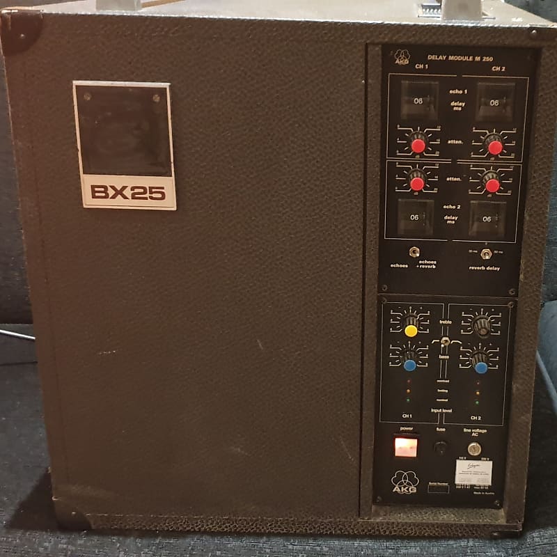 AKG BX25 80s Black Reverb France