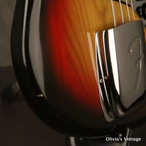 original 1977 Fender JAZZ BASS Sunburst w/GOLD pickguard image 17