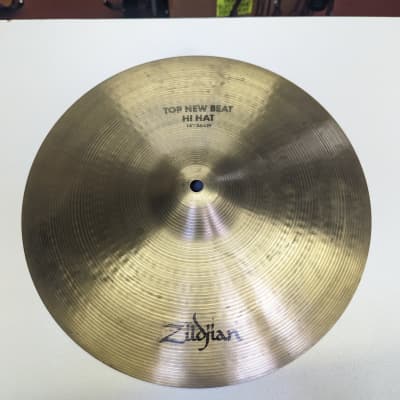 1980s Avedis Zildjian 14" New Beat Hi-Hat Cymbals - Look Really Good - Sound Great! image 2