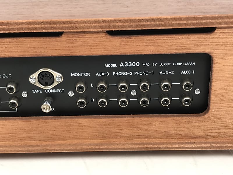 Luxman/Luxkit A3300 Tube Preamp | Reverb