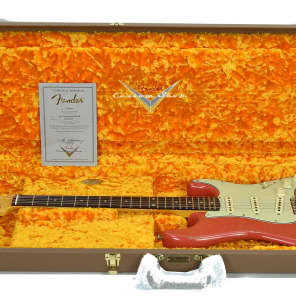 Fender Custom Shop 1961 Stratocaster Relic Fiesta Red image 9