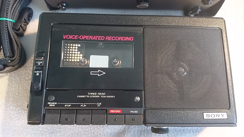 Sony TCM-5000EV Portable Cassette Recorder